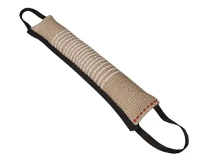 Szarpak/Gryzak długi z juty 60 x 12cm. z dwoma uchwytami