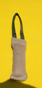 Szarpak/Gryzak jutowy 22 x 8cm. z jednym uchwytem